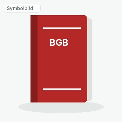 Symbolbild: BGB – Bürgerliches Gesetzbuch (Taschenbuch-Textausgabe)