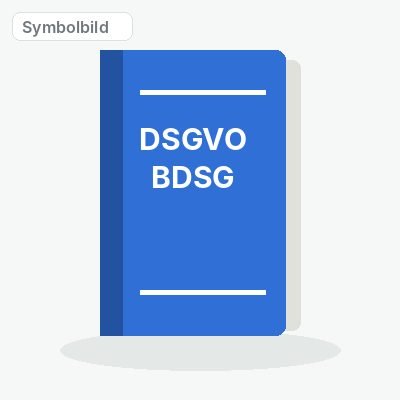 Symbolbild: DSGVO / BDSG – Textausgabe Datenschutzrecht