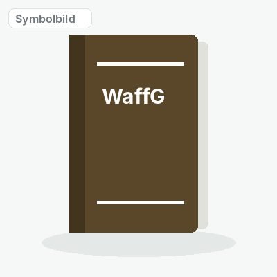 Symbolbild: Waffengesetz (WaffG) – Textausgabe